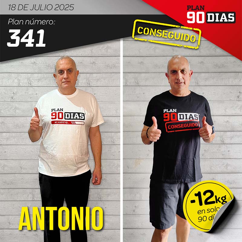 Plan 90 dias Conseguido nº 341