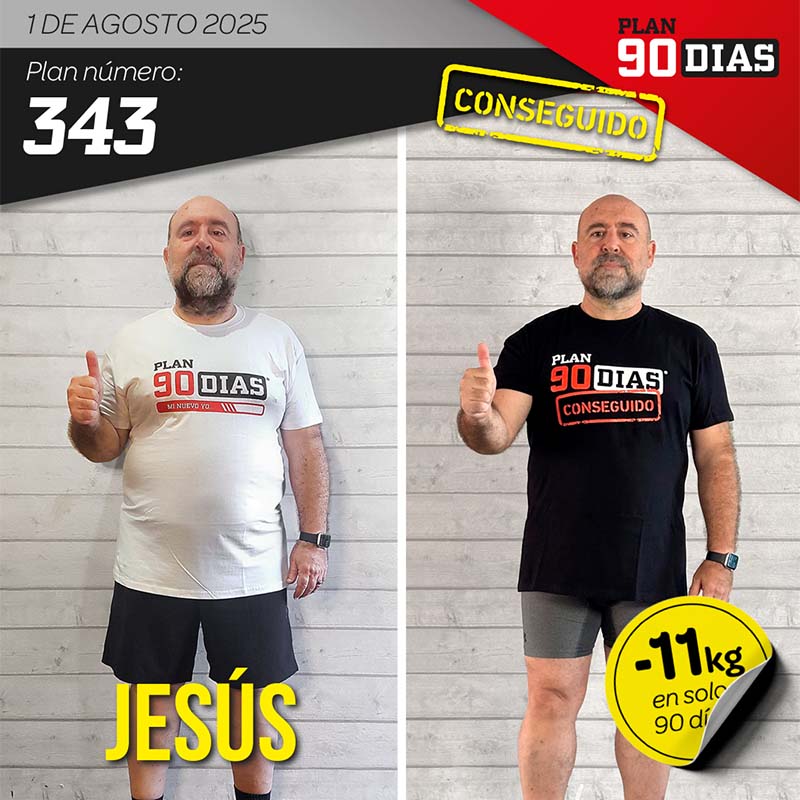 Plan 90 dias Conseguido nº 343