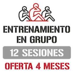 Entrenamiento en grupo 12 sesiones OFERTA
