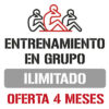 Entrenamiento en grupo ilimitado OFERTA